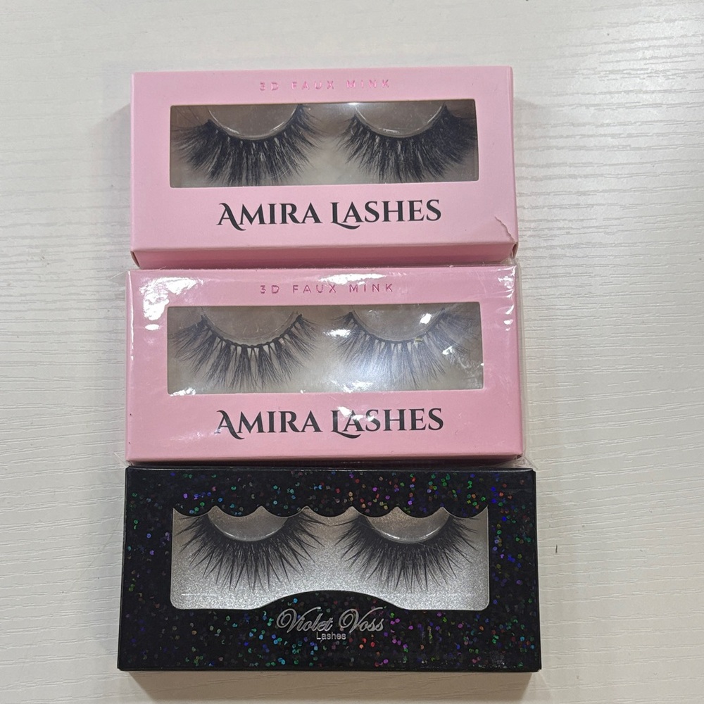 Amira/ Violet Voss false eyelashes bundle